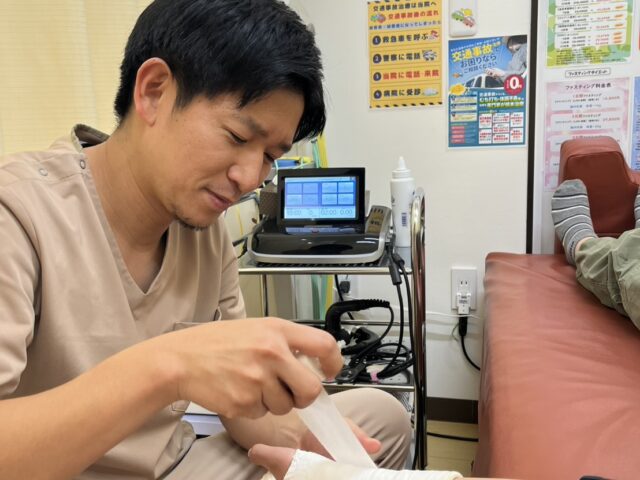 突然の怪我、スポーツ外傷の対応　宇都宮市　とば整骨院