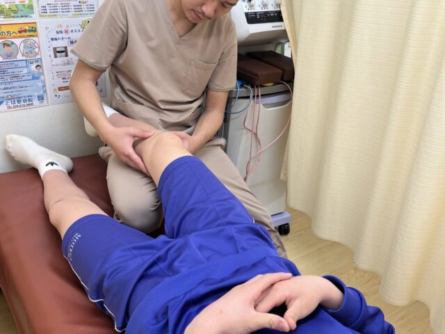 オスグット施術で、早期競技復帰‼　　宇都宮市　とば整骨院