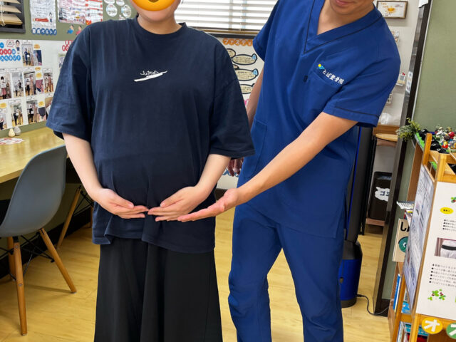 妊娠８か月のマタニティ(妊婦)整体の症例報告　　宇都宮　とば整骨院